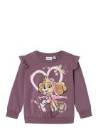 Nmfjyla Pawpatrol Sweat Unb Noos Cplg Tops Sweat-shirts & Hoodies Swea...