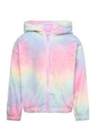 Jacket Pile Unicorn Rainbow Tops Sweat-shirts & Hoodies Hoodies Pink L...
