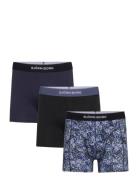 Premium Cotton Stretch Boxer 3P Bokserit Navy Björn Borg