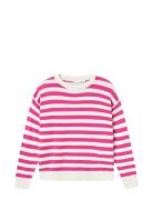 Nkfviranja Ls Loose Knit Tops Knitwear Pullovers Pink Name It