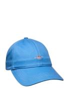 Unisex. Shield Cap Accessories Headwear Caps Blue GANT