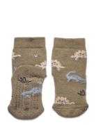 Dinosaurs Socks - Let's Go Jarrusukat Green Melton