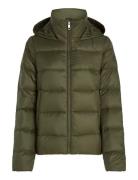 Lw Down Casual Jacket Vuorillinen Takki Topattu Takki Khaki Green Tomm...