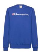 Crewneck Sweatshirt Tops Sweat-shirts & Hoodies Sweat-shirts Blue Cham...