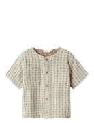 Nmmjoey Ss Shirt Lil Tops T-shirts Short-sleeved Green Lil'Atelier