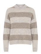 Ihkamara Ls13 Tops Knitwear Jumpers Beige ICHI