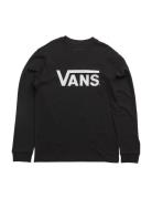 Vans Classic Ls Boys Tops Sweat-shirts & Hoodies Sweat-shirts Black VA...