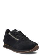 Ydun Suede Zipper Matalavartiset Sneakerit Tennarit Black WODEN