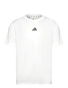 J Tr-Es T Sport T-shirts Short-sleeved White Adidas Sportswear