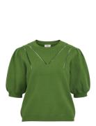 Objvari Knit 2/4 Re Knit Pullover 134 Tops Knitwear Jumpers Green Obje...