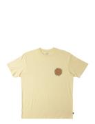 Swivel Ss Tops T-shirts Short-sleeved Yellow Billabong