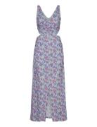 Flora Stephanie Dress Maksimekko Juhlamekko Purple Bzr