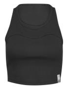 W Lng Rib Tank Sport Bras & Tops Sports Bras - All Black Adidas Sports...