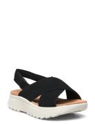 Dashlite Wish D Matalapohjaiset Sandaalit Black Clarks