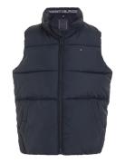 Essential Padded Vest Toppaliivi Navy Tommy Hilfiger