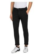 Zeumar Trousers Slim Hyperchino Color Xlite Bottoms Jeans Slim Black R...