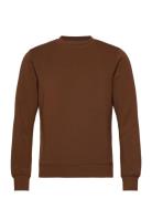 Mmgabel Crew Neck Sweat Tops Sweat-shirts & Hoodies Sweat-shirts Brown...