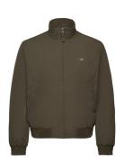 Padded Hampshire Jacket Vuorillinen Takki Topattu Takki Green GANT