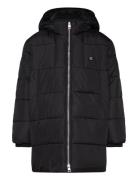 Essential Parka Puffer Toppatakki Black Calvin Klein