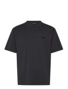 Hale Logo T-Shirt Tops T-shirts Short-sleeved Black J. Lindeberg