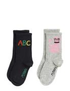 Abc 2-Pack Socks Sukat Multi/patterned Mini Rodini