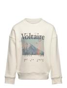 Sweatshirt Tops Sweat-shirts & Hoodies Sweat-shirts Cream Zadig & Volt...