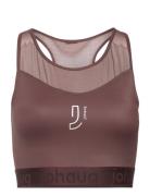 Gleam Top 2.0 Sport Bras & Tops Sports Bras - All Brown Johaug