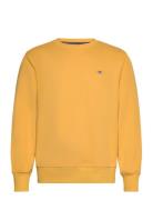 Reg Shield C-Neck Sweat Tops Sweat-shirts & Hoodies Sweat-shirts Yello...