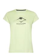 Fujitrail Logo Ss Top Sport T-shirts & Tops Short-sleeved Green Asics