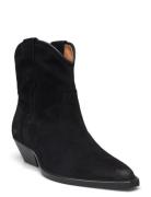 Jasmin Suede Shoes Boots Ankle Boots Ankle Boots With Heel Black Pavem...