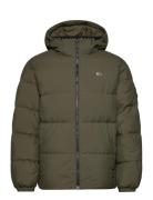 Tjm Essential Down Jacket Ext Vuorillinen Takki Topattu Takki Green To...