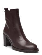 Marlene Shoes Boots Ankle Boots Ankle Boots With Heel Brown Wonders