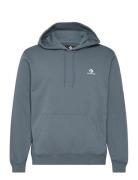 Standard Fit Left Chest Star Chev Emb Hoodie Ft Tops Sweat-shirts & Ho...