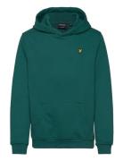 Pullover Hoodie Tops Sweat-shirts & Hoodies Hoodies Green Lyle & Scott