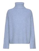 2Nd Bernardo - Winter Knit Tops Knitwear Jumpers Blue 2NDDAY