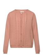 Tilda Tops Knitwear Cardigans Pink MarMar Copenhagen