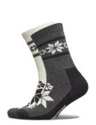 Rusa Sock 2Pk Lingerie Socks Regular Socks Black Kari Traa