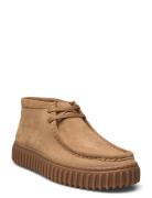 Torhill Hi Nyörisaappaat Brown Clarks