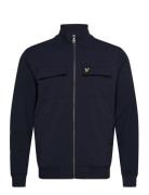 Hybrid Zip Track Jacket Ohut Takki Navy Lyle & Scott