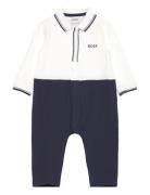 Ceremony Short All In Pitkähihainen Body Navy BOSS