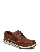 Triton Three Eye Fgl Purjehduskengät Kengät Brown Sebago