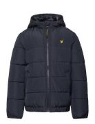 Quilted Puffer Coat Toppatakki Navy Lyle & Scott