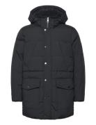 Rockie Utility Parka Parka Takki Black Tommy Hilfiger