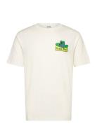 Tejas Stack Tee Designers T-shirts Short-sleeved White Stan Ray