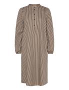 Fqjolie-Dress Polvipituinen Mekko Brown FREE/QUENT