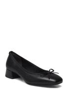 Women Court Sho Ballerinat Black Tamaris