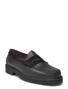 Gh Weejun Lug Larson Soft Grain Loaferit Matalat Kengät Black G.H. BAS...