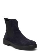 Mystic Shoes Boots Ankle Boots Ankle Boots Flat Heel Navy Legero