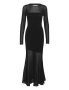 Sameagz Long Dress Maksimekko Juhlamekko Black Gestuz