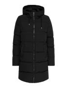 Onldolly Long Puffer Coat Cc Otw Topattu Pitkä Takki Black ONLY